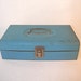 Industrial Blue Vintage Bernzo Matic Toolbox