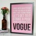 Strike a POSE- Limited Edition Print