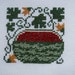 Completed Prairie Schooler Cross Stitch - Watermelon