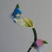 Together we are strong needle felted mobile walorf inspired