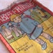 1904 Saalfield's Muslin Book "Baby's Friends" ANTIQUE Fabric Cloth RARE