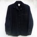 Vintage 90's Black Corduroy Button-Down Shirt Long Sleeve by L.L. Bean Women's Size Medium