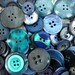 Buttons Galore Haberdashery Classic Blues Blue Button Collection Mix Trims Embellishments