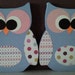 Unfinished Wood Owls