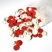 CUSTOM ORDER for Wendy -Custom Flavor Red and White Candy Buttons 200 ...a handmade candy