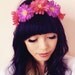tropical flower headband // woodland collection // kristen