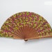 Spanish fan - tribal pink branches - 1AS