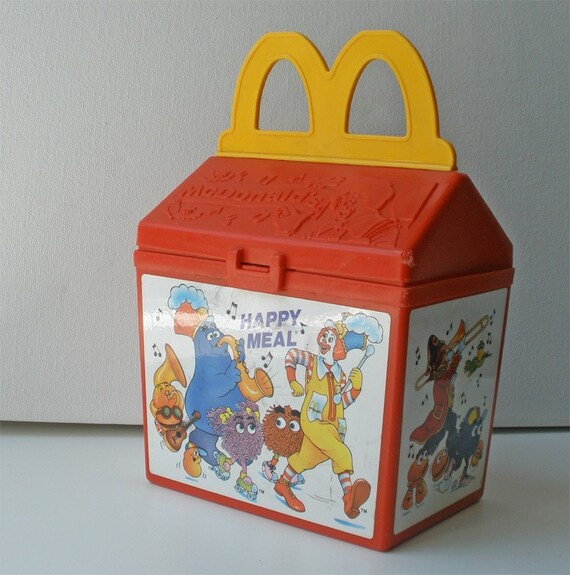 Vintage Happy Meal Nugget Toy Set 1989
