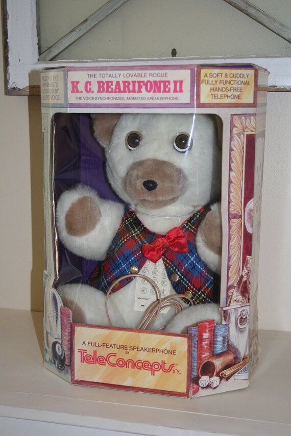 talking teddy bear speaker phone
