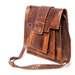 Coco, French Vintage, Chocolate Brown and Tan Snakeskin Leather, Bohemian Satchel Handbag from Paris
