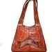 Penny, French Vintage, Tan Leather 1960s Shoulder Handbag from Paris