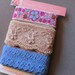 Vintage Trims in Blue, Beige and Flowers
