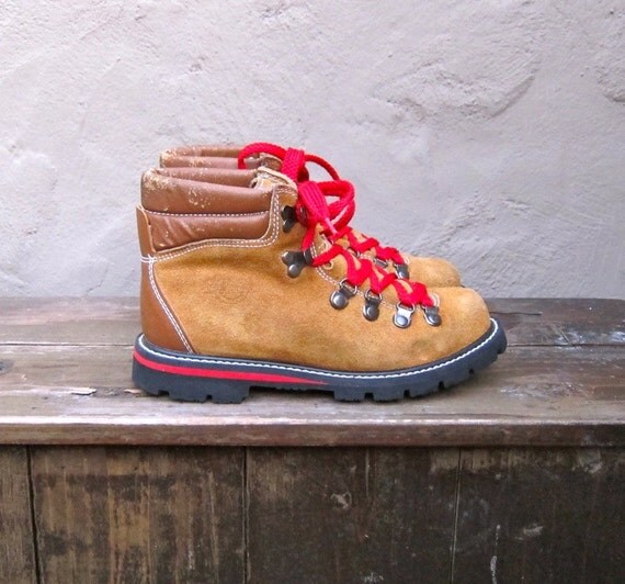 tan suede hiking boots