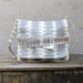 SALE Vintage Embossed Snakeskin Leather Cross Body Bag