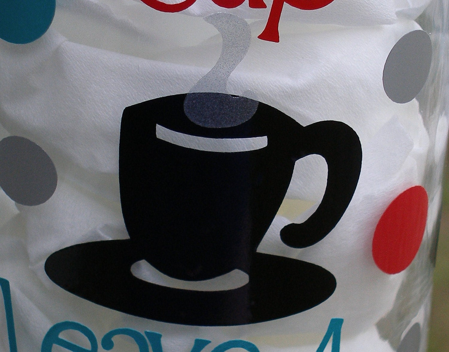 Coffee Fund Jar Coin Bank