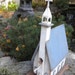 Country Primitive Church Birdhouse Perfect For Wedding Gift or Anniversary Custom and made to Order