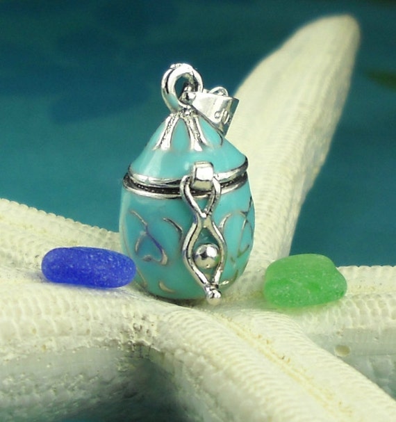 Prayer Box Jewelry Filled With GENUINE Sea Glass