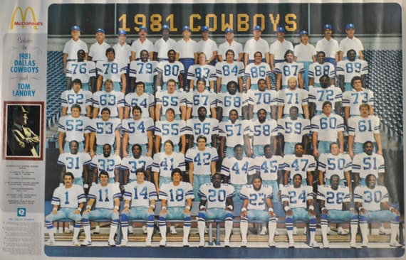 dallas cowboys roster 1980