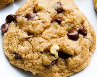 1 Dozen Big Walnut Chocolate Chip Cookies