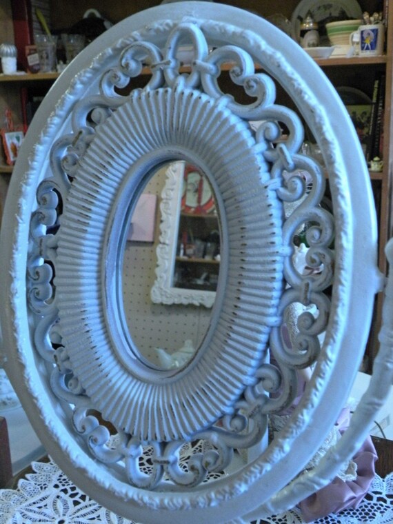 Shabby Chic Tilting Vanity Mirror