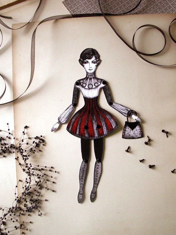 Items similar to Best Friends Emma Paper doll on Etsy