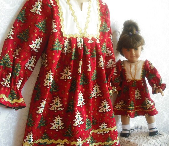 matching christmas gowns