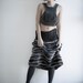 Wavy Wonders A-Line Skirt