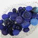 Dark Blue Color Button Lot