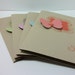 CUSTOM ORDER FOR jetreptow Set of Four Stampin' Up Hello Butterfly Handmade Blank Notecards Elementary Elegance