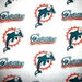 Miami Dolphins NFL Fabric