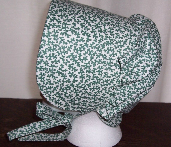 Green Snap Bonnet By Backporchcountry On Etsy