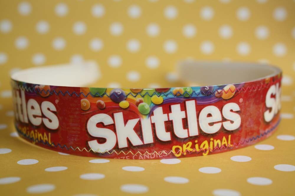 Download Skittles Candy Wrapper Headband Red