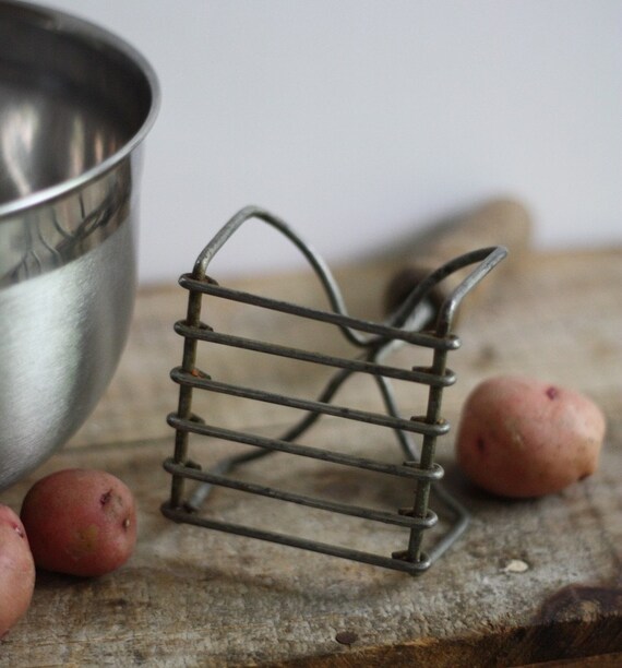Vintage Industrial Potato Masher Antique by BehindTheScreenDoor