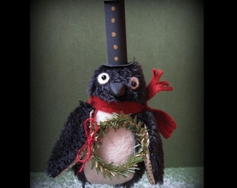 Barnaby the Penguin PRINTED PATTERN by cheswickcompany