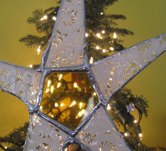 Snowflake Star Tree Topper