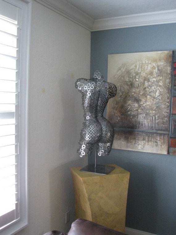 Abstract Free standing Sculpture by Holly Lentz
