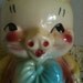Piggy Bank American Bisque Big Grin Smiley SALE