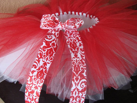 Red & White Girls Tutu