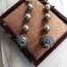 Vintage Assemblage Rosary Earrings, Lovely Pearls and Sterling Silver, by RusticGypsyCreations