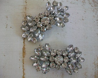 Wedding Shoe Clips - Sparkling Crystal Shoe Clips - Handmade For Wedding Shoes - Rhinestone Shoe Clips - Clips Designed By Parisxox