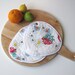 large pair of pot holders in floral cotton fabric - ostat