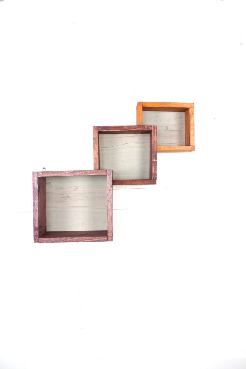 shadow box wall shelf rustic wall shelf distressed shelf