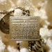 Vintage Sterling Silver 1900 September Calendar Charm