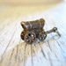 Vintage Sterling Silver Covered Wagon Charm Pendant
