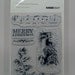 KaiserCraft Tis the Season Collection Clear Stamps -- Acrylic -- Sleigh Reindeer Holly Music Notes Merry Christmas