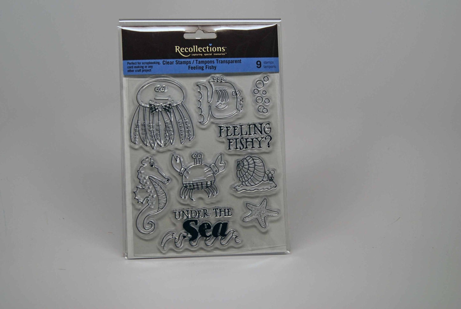 Recollections Clear Stamps Feeling Fishy Under the Sea