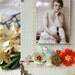 Handmade Photo Frame, Spring style, floral, decorative picture frame assemblage, for your photo