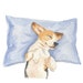 Dog Watercolor - Jack Russell Terrier Illustration, Original Painting, Sleeping Dog, Dog Art, 10x8