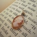 Beautiful Vintage Cameo Pendant or Charm