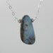 Australian Boulder Opal Pendant on Sterling Chain